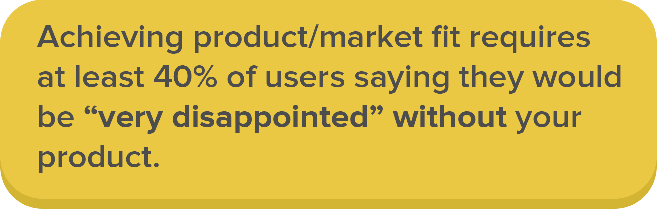 product market fit