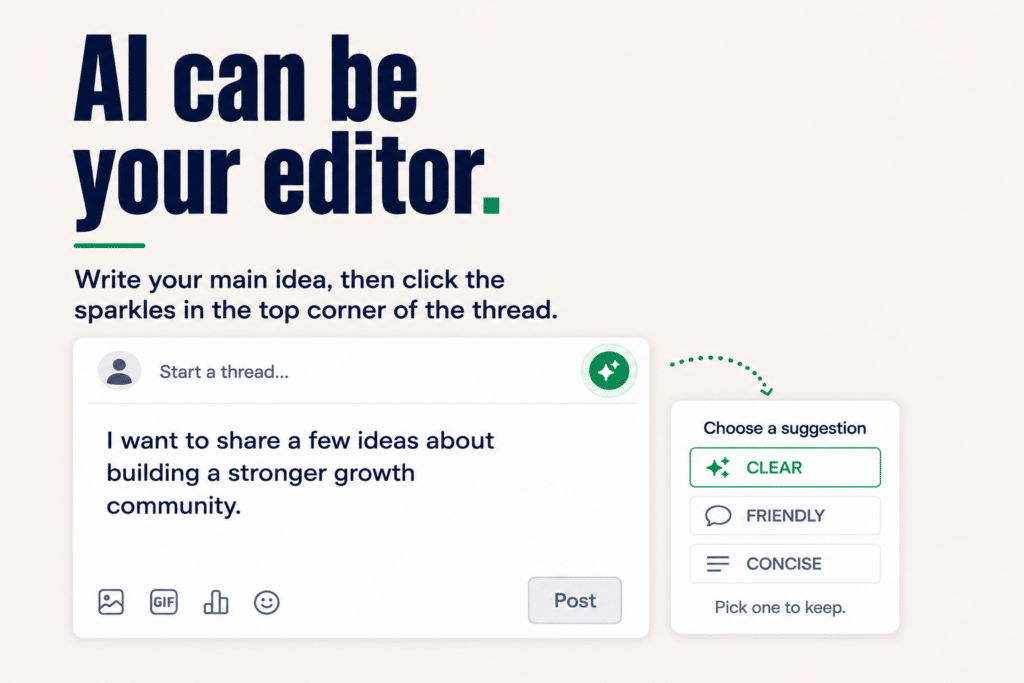 AI helps you to build a better community