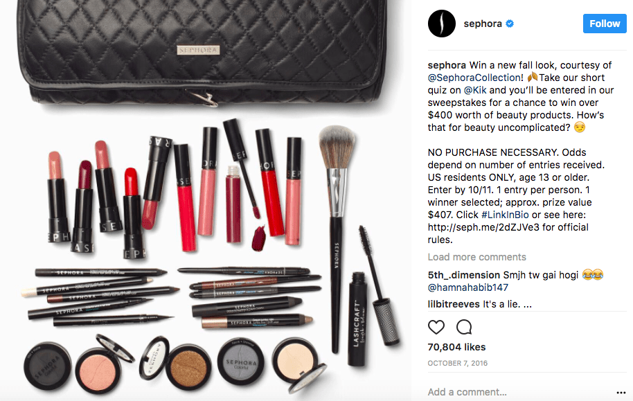 How to nail Instagram contests